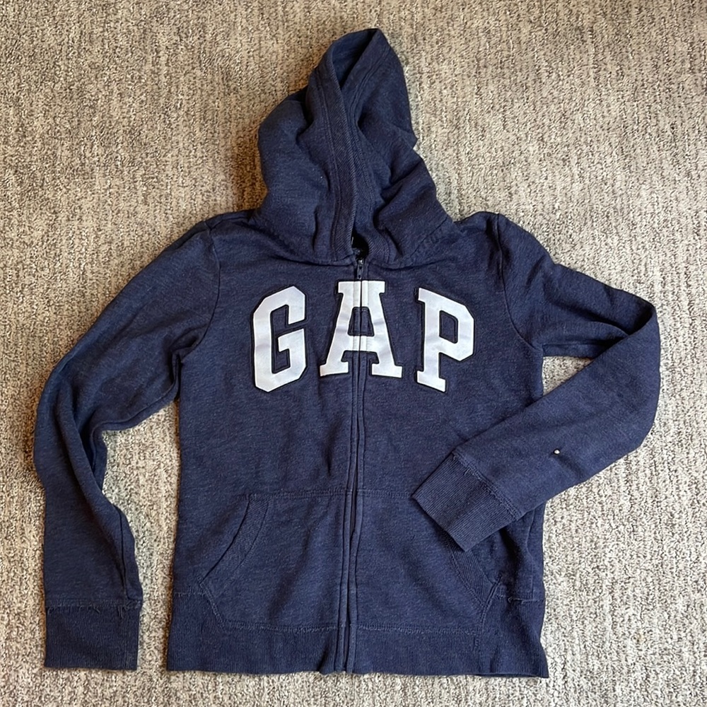 GapKids blue logo sweatshirt size large